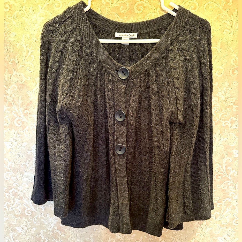 Coldwater Creek Button Cardigan